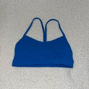 Lululemon Flow Y Bra Blue